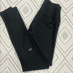 ALO Yoga Jet Black High-Waist Leggings